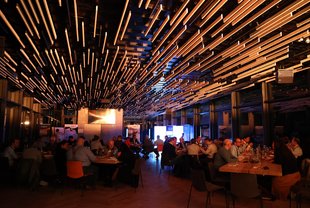 Abendveranstaltung zum "Networken" und Genießen (mit AAA-BORA-Koch Armin Alexander Auer)